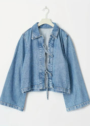 Carolyn Cropped Denim Jacket