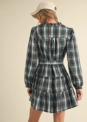 Piper Plaid Mini Dress
