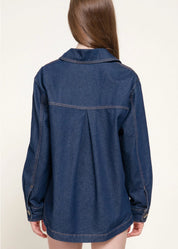 Daisy Denim Shacket
