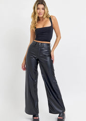 Lee Leather Wide Leg