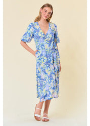 Wren Wrap Midi Dress