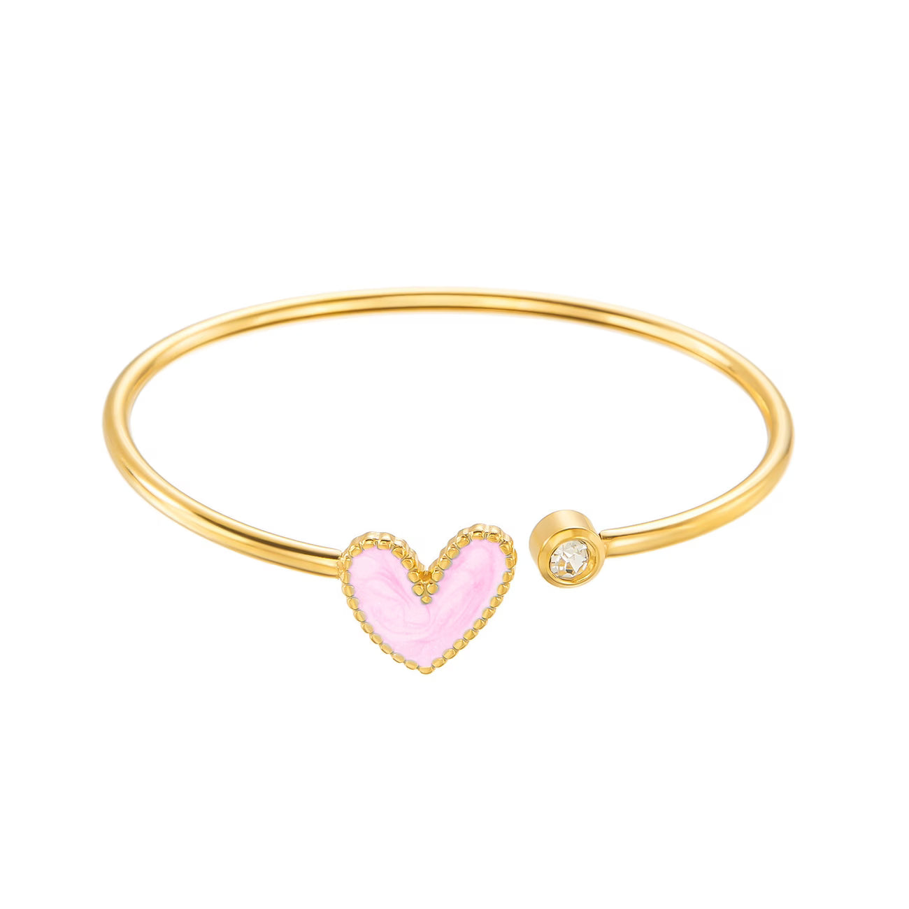 Adjustable Heart Bracelet