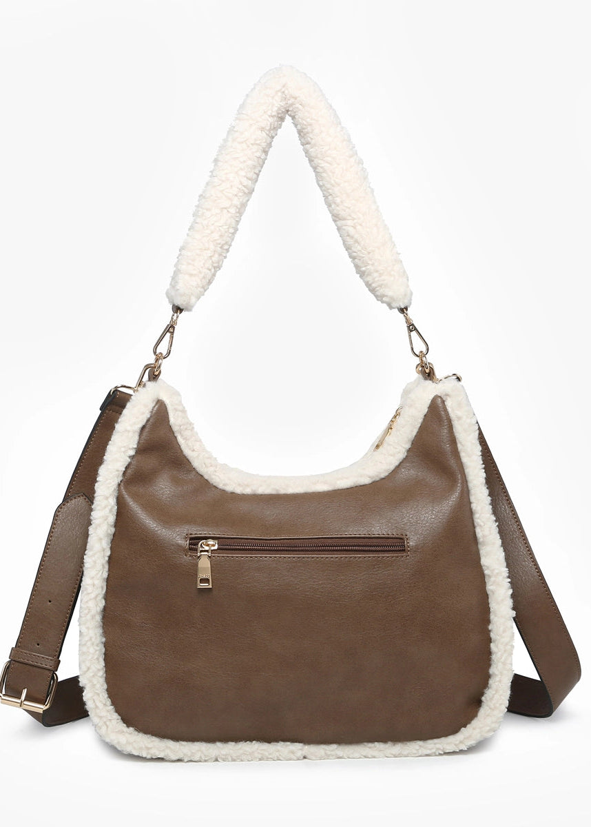 Reece Sherpa Trim Bag