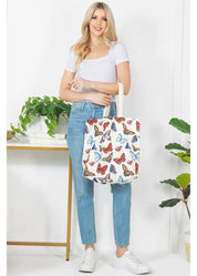 Butterfly Canvas Tote