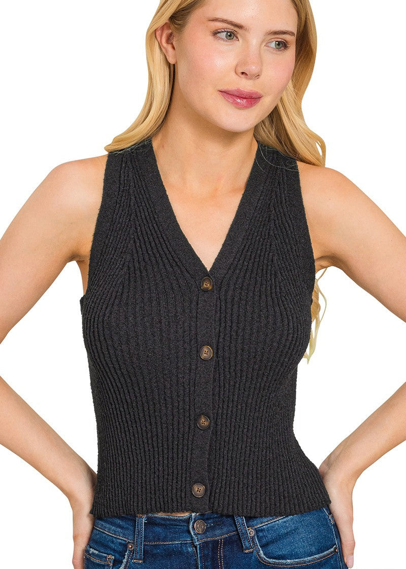 Robin Ribbed Vest