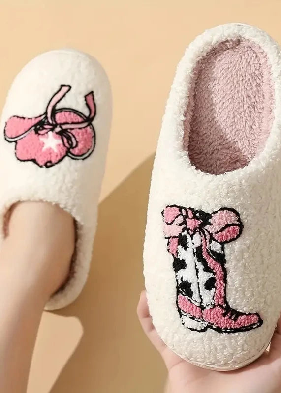 Cartoon Boots Hat Slippers