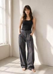 Carlina Striped Jeans