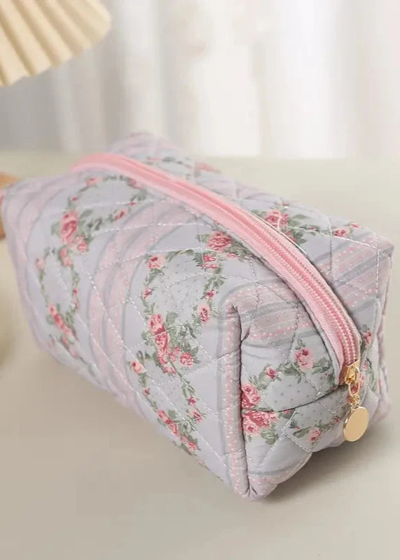 Floral Makeup Bag