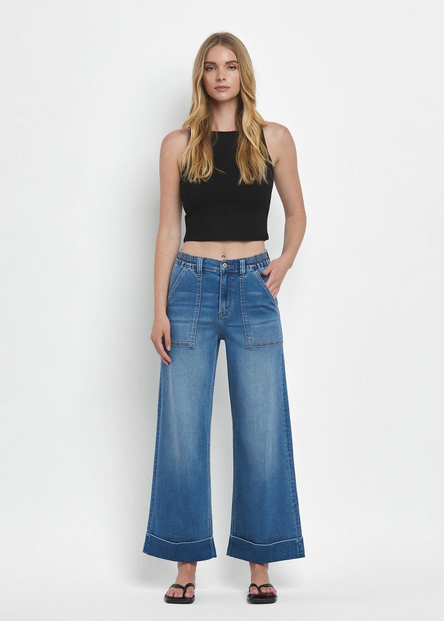 Brooks Wide Leg Jeans
