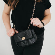 Queenie Quilted Crossbody