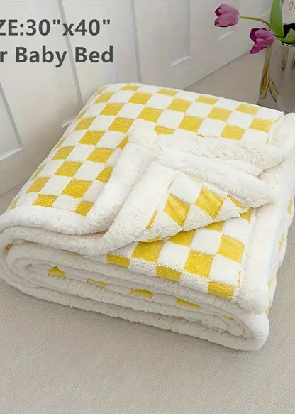 Checkered Baby Blanket