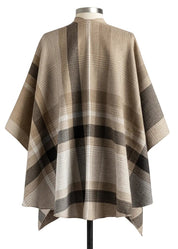 Reversible Plaid Wrap