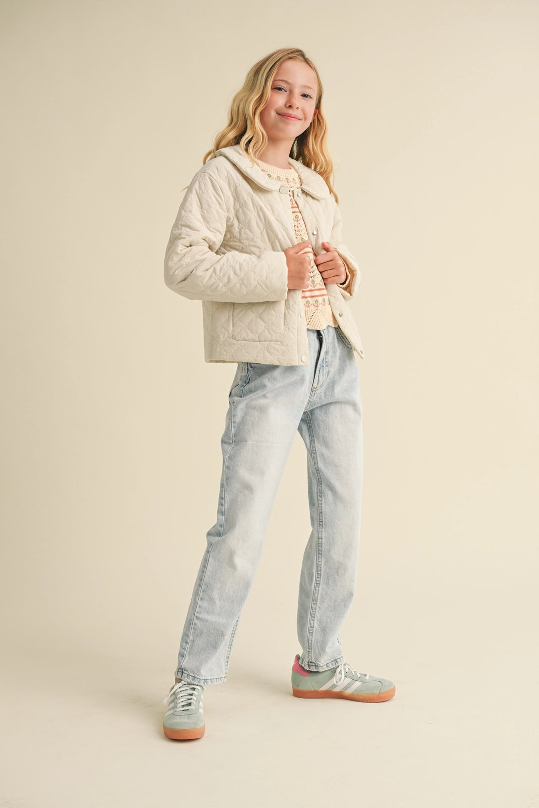 Quiltted Jacket-Tween