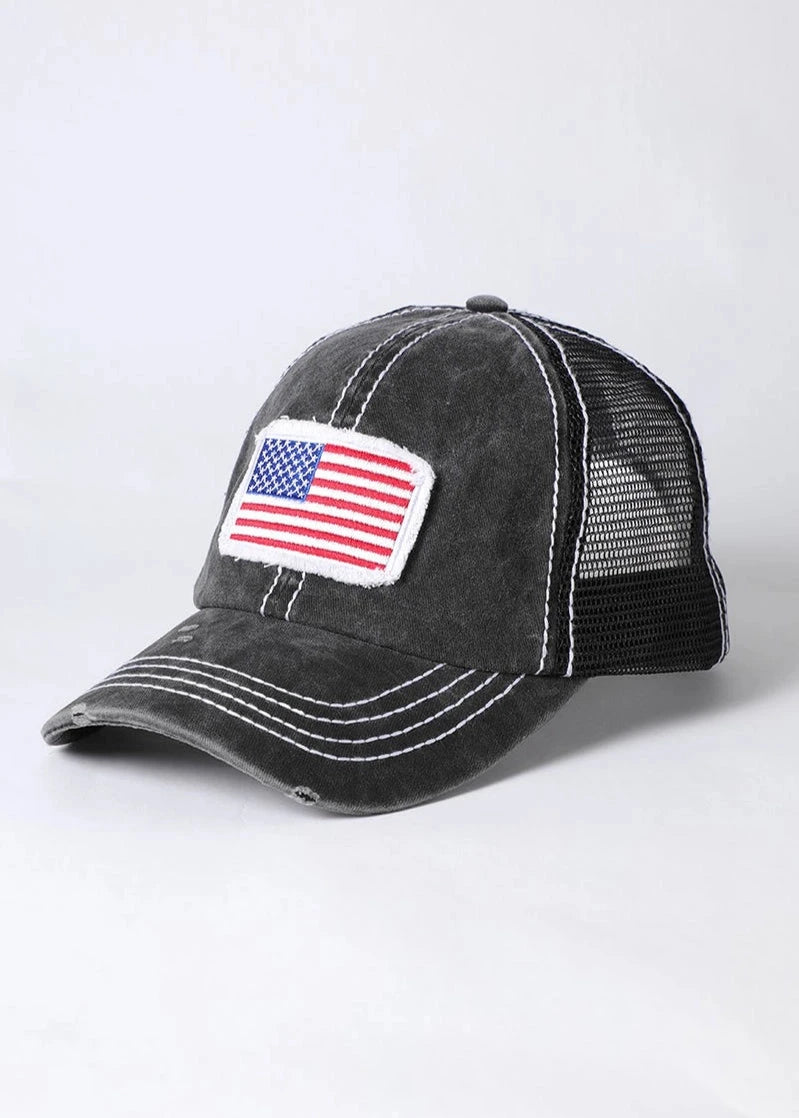 America Flag Baseball Cap