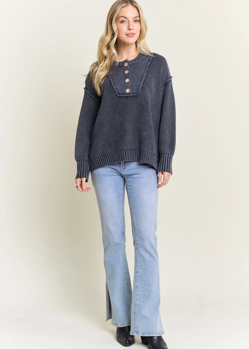 Hudson Henley Sweater