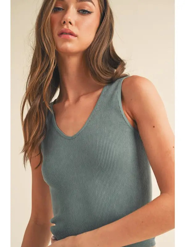 Stonewashed Tank Top