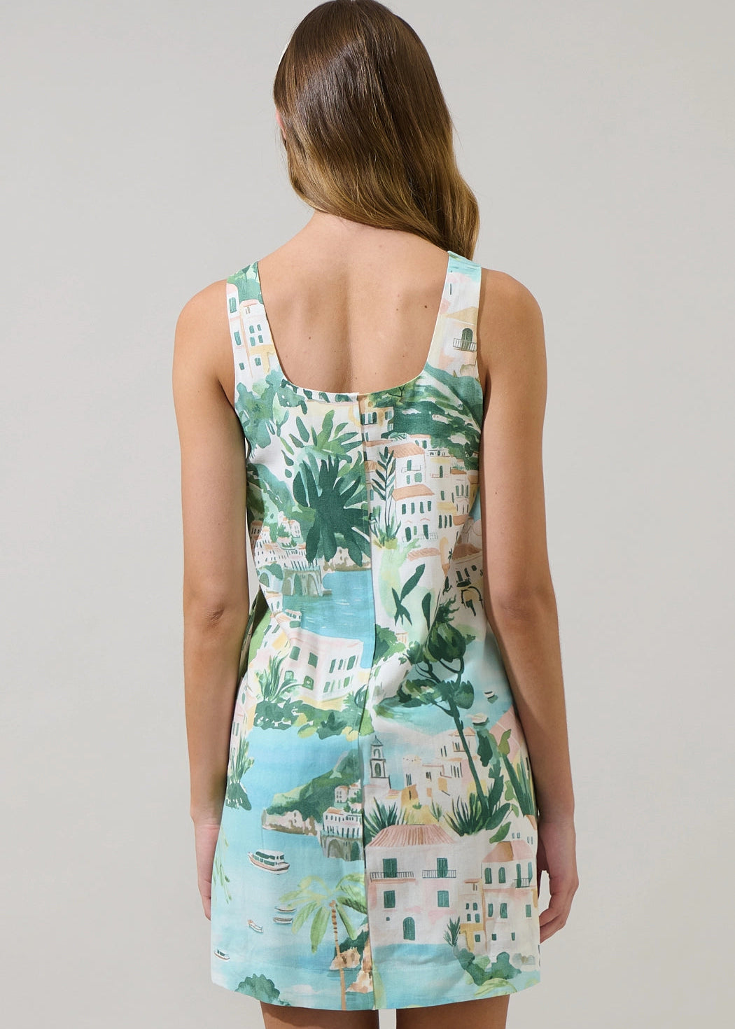 Piti Town Shift Dress