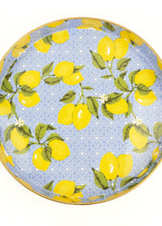 Lemon Round Tray
