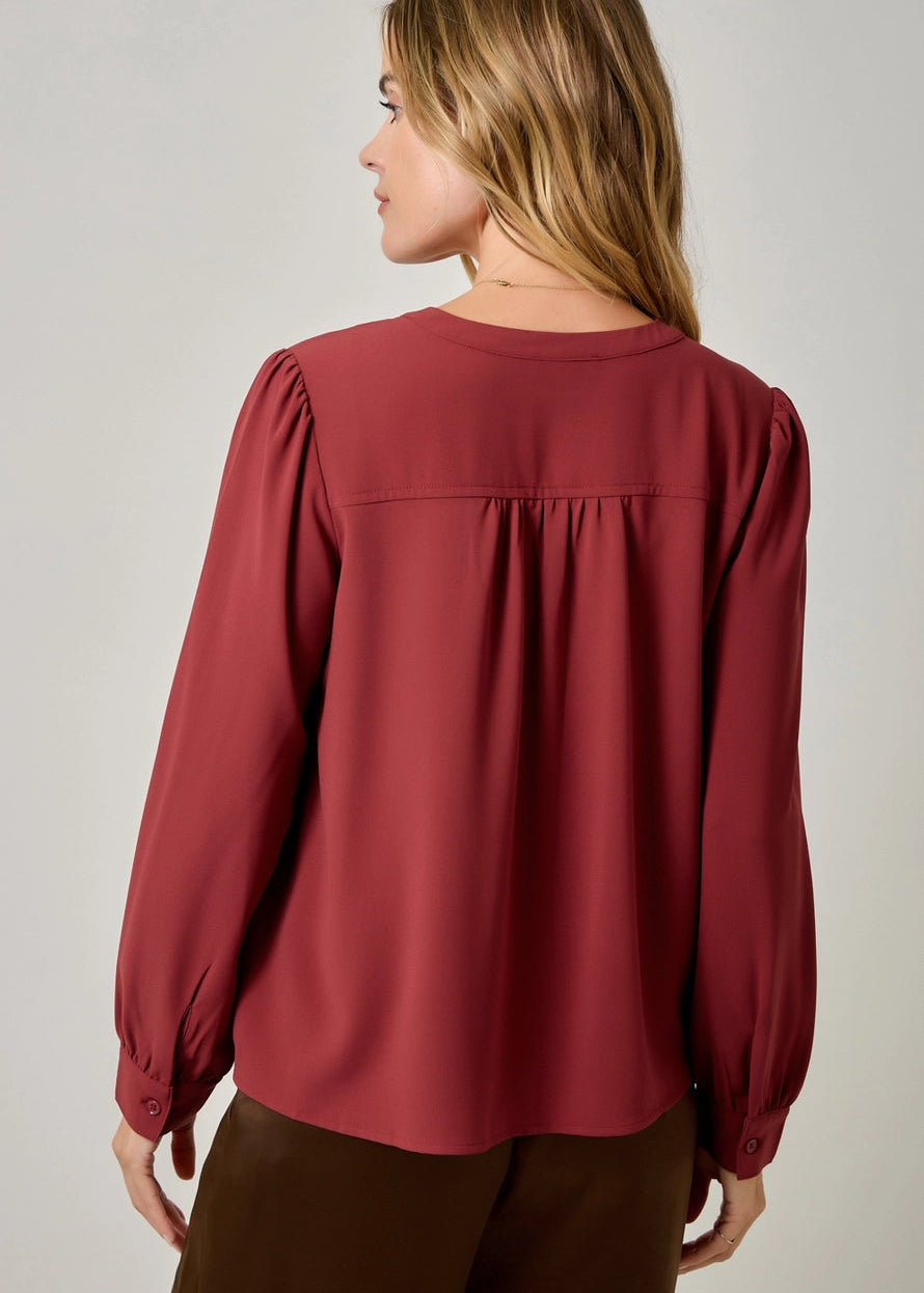 Piper Pleated Shirt