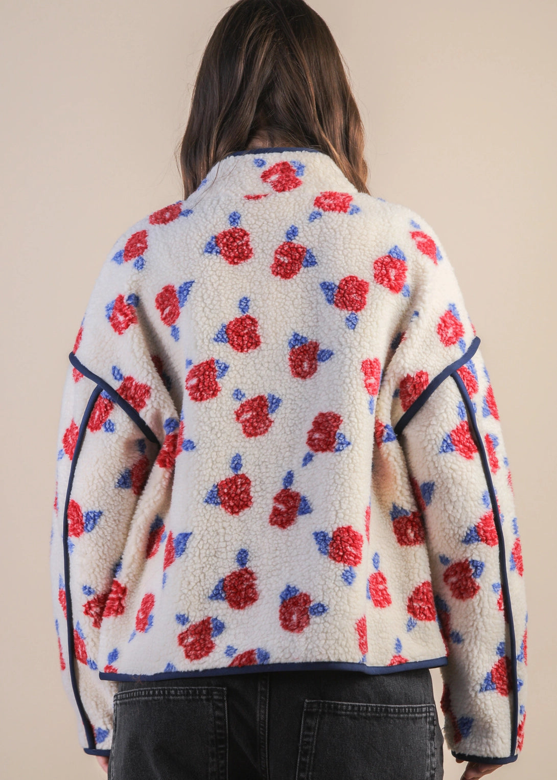 Fae Floral Fleece Jacket