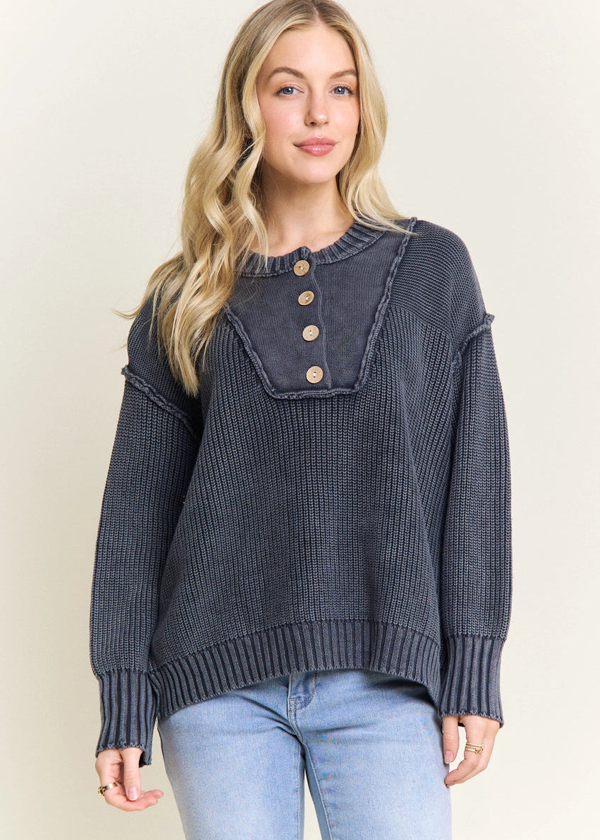 Hudson Henley Sweater