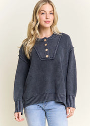 Hudson Henley Sweater