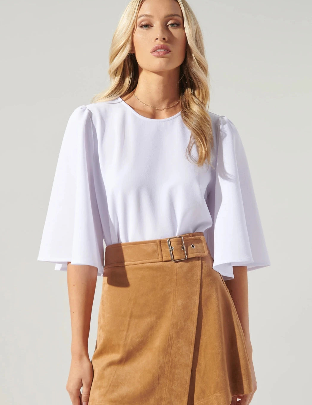 Rya Flutter Sleeve Top