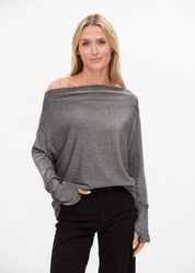 The Anywhere Lurex Top