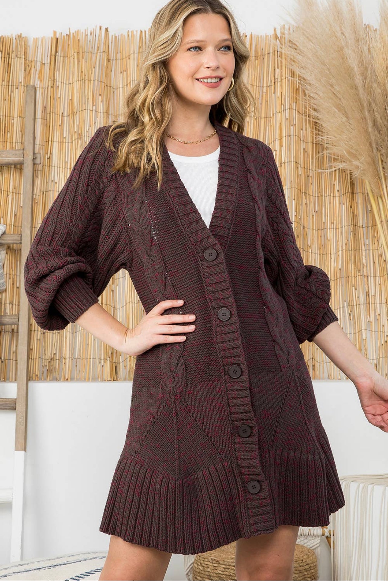 Chrissy Cable Cardigan