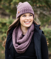 Britt's Knits Recycled Infinity Scarf