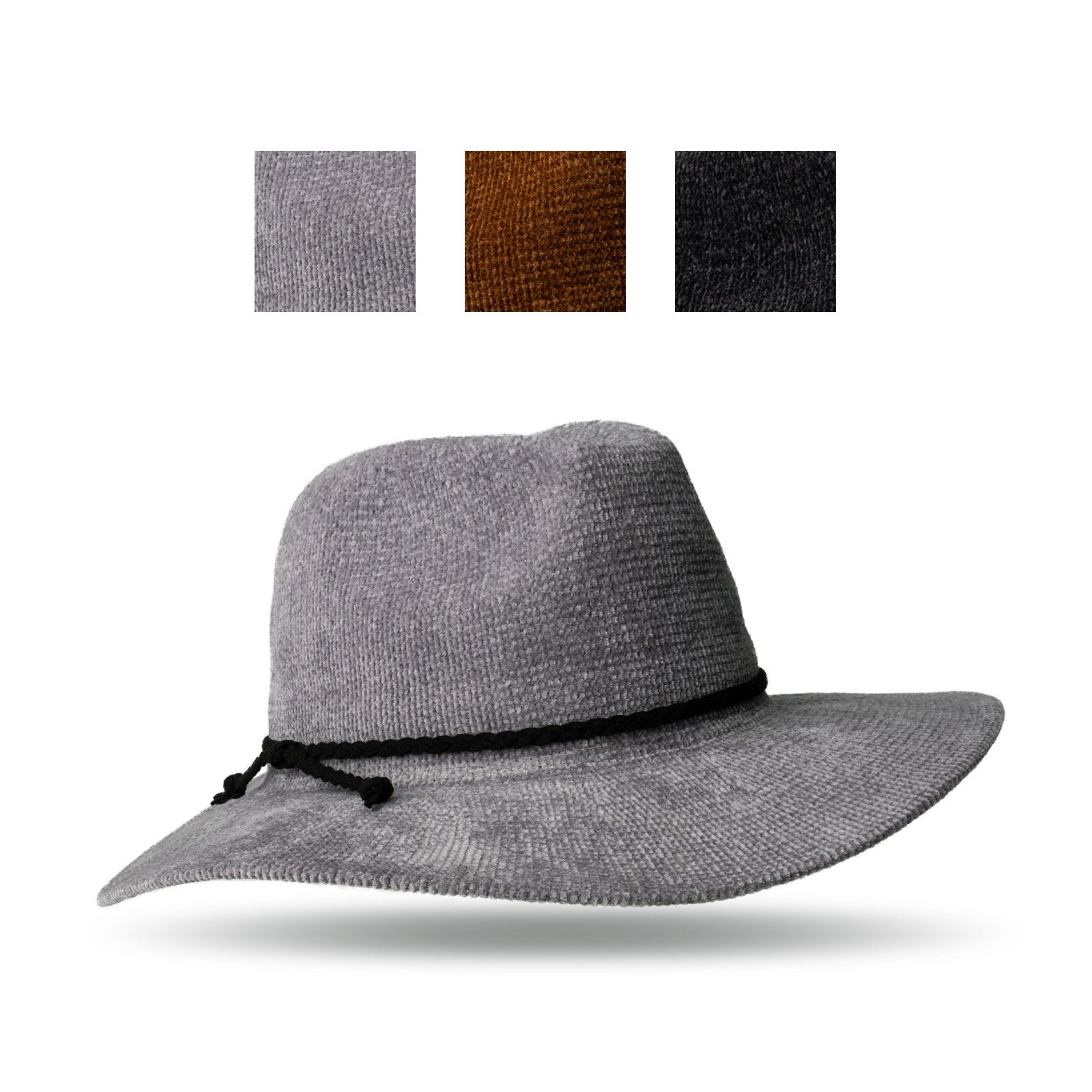 Chenille Getaway Panama Hat